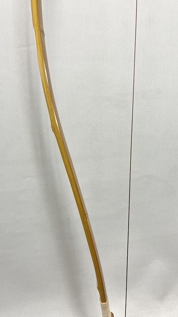 竹弓 カーボン内蔵 特作 永野一萃 並寸 15kg ワケあり（小割れ有
