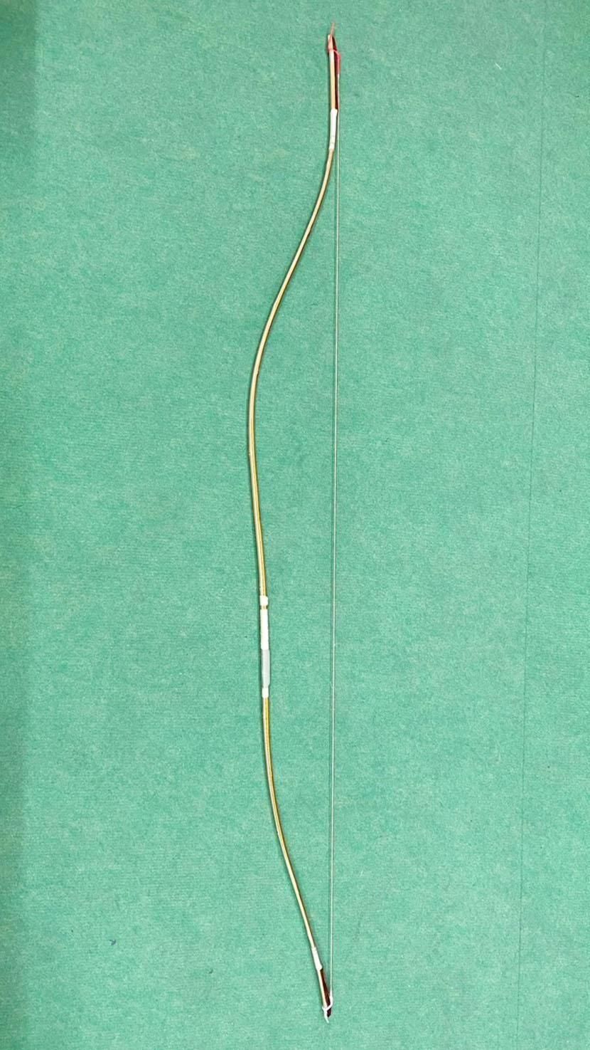 竹弓 小倉紫峯 特製 並寸 11.5kg ワケあり（枯弓、内竹に割れ） ネット