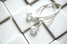 ピアス　ハーキマーダイヤモンド　フック ハーキマーダイヤモンド フック ピアス Silver | 【公式通販