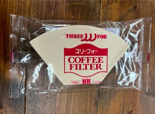 THREE FOR コーヒーペーパーフィルター 101（1〜2人用）40枚入