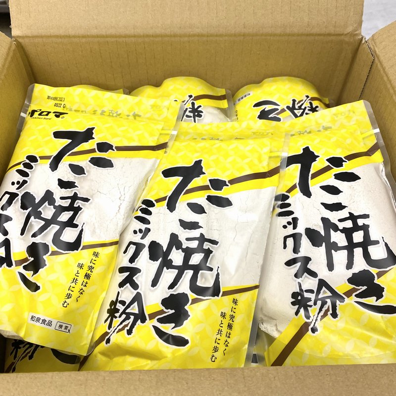 ケース販売】パロマ パロマ たこ焼きミックス粉 500ｇ×30袋 たこ焼き