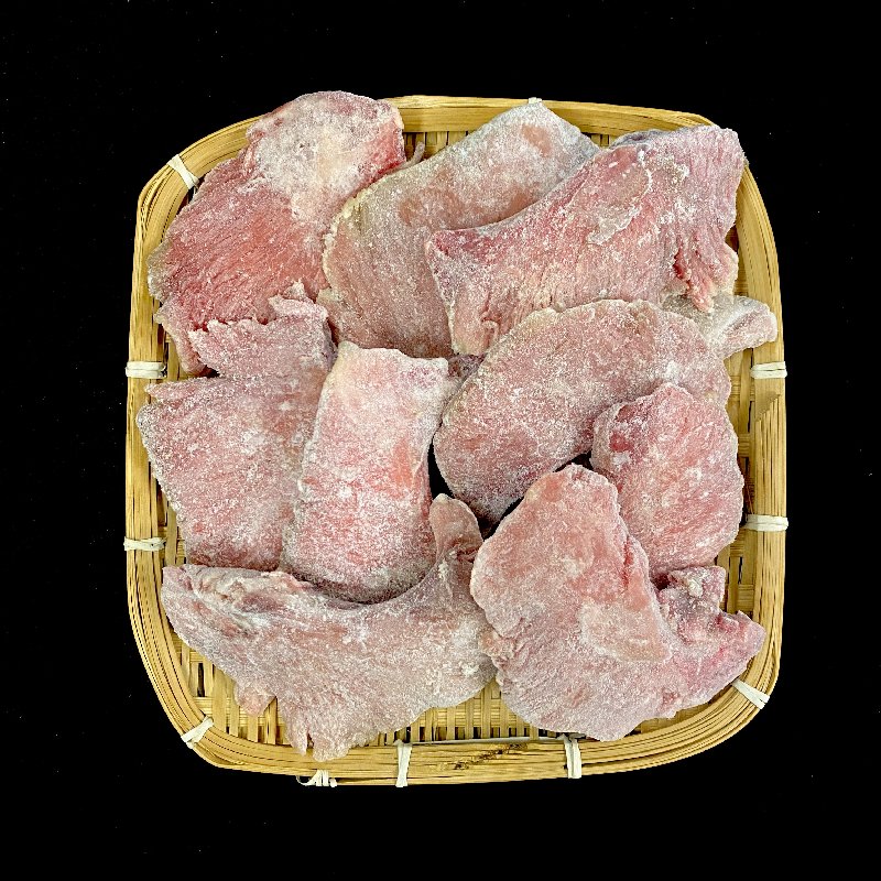 ほほ肉　まぐろ頬肉　マグロ　メバチマグロ　希少部位　1ｋｇ　まぐろ　鮪　（ユーショップ）は高品質・低価格な食材の卸売・仕入販売の大阪にある通販サイトです！　天然　目鉢　ホホ肉　Ushop