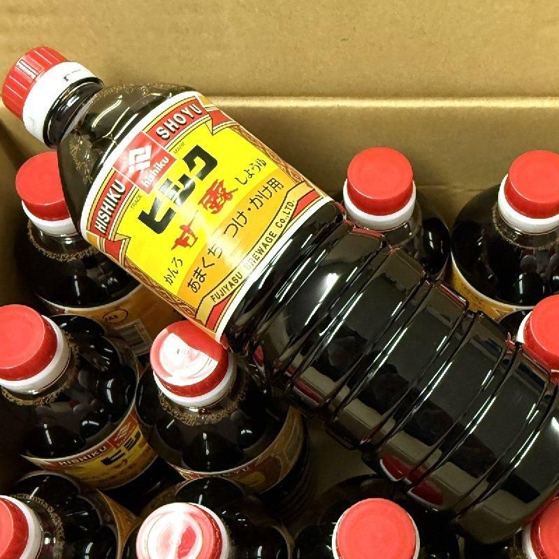 ヒシク甘露醤油 1L×15本 | 鹿児島産高級醤油 - Ushop