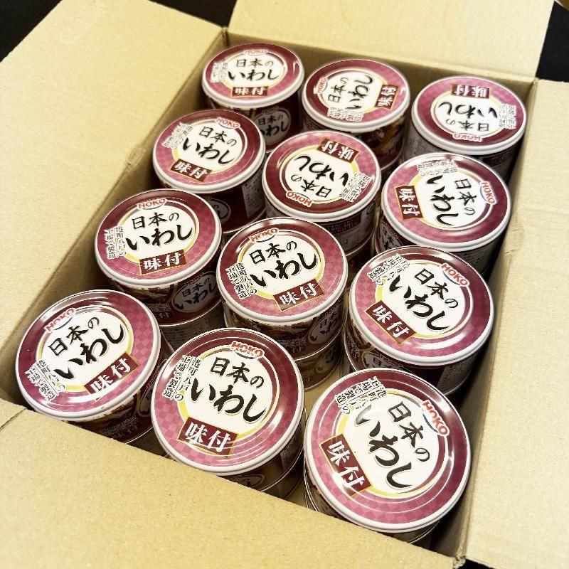 いわし味付 140g×24缶 | 缶詰・イワシ - Ushop