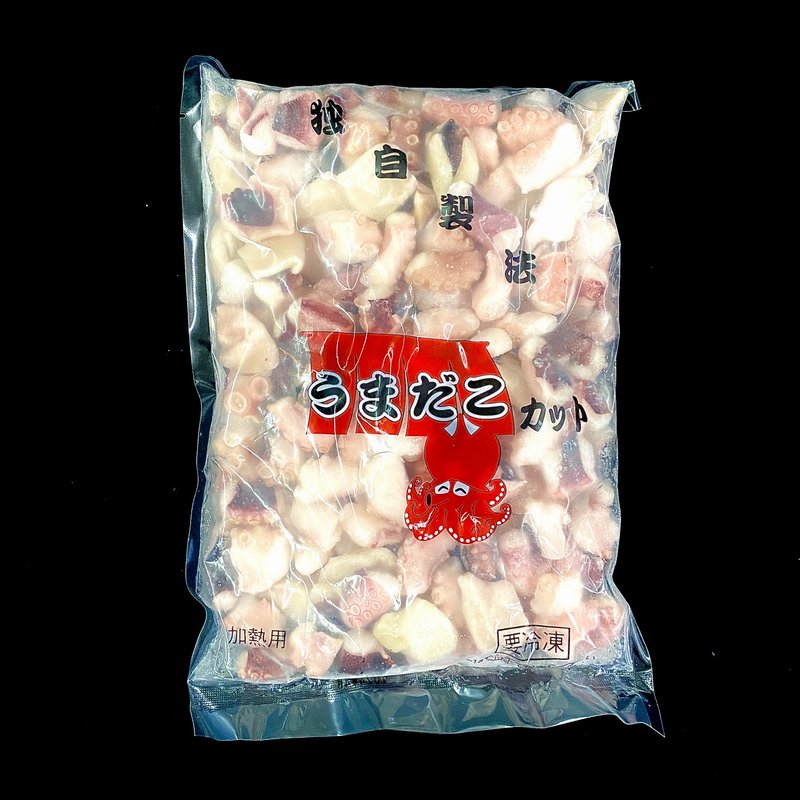 カットタコ　CU3 業務用　中国産　岩蛸　ブランチ カット タコ 4/5g　1kgパック