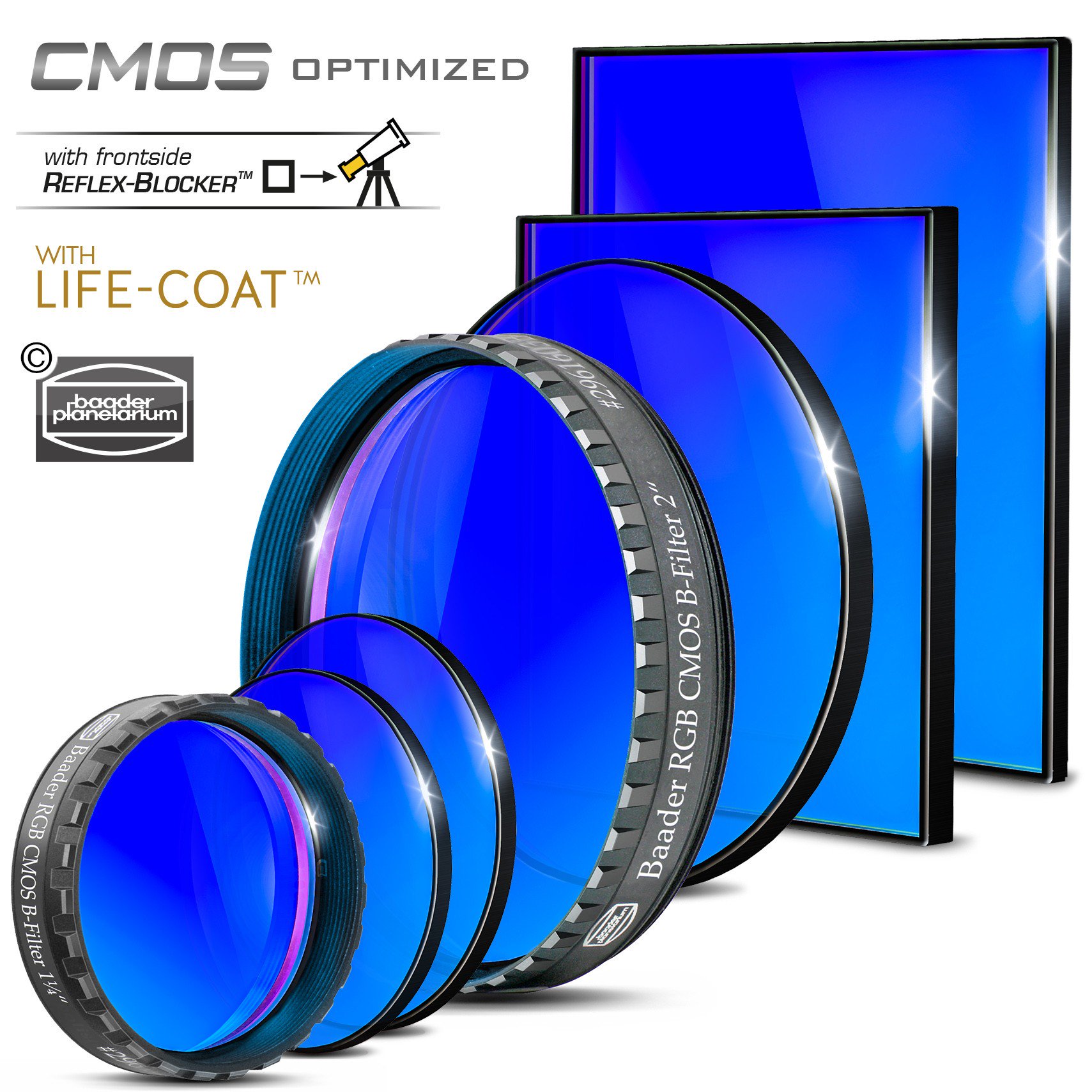 バーダー 「B」フィルター単品（CMOS-OPT仕様） - 国際光器オンライン