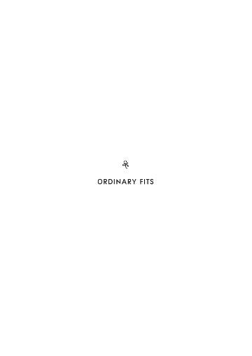 ORDINARY FITS  / ǥʥ꡼եå