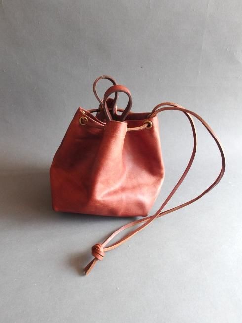 VASCO(ヴァスコ) / LEATHER MAIL PURSE BAG-SMALL / キャメル