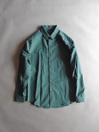 tilt The authentics リネンプルオーバーシャツ ダークグリーン SOFT LINEN PULL OVER SHIRT Dark Green | Dresswell online store