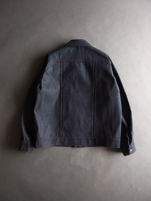 tilt The authentics(チルトザオーセンティックス) / Silk Denim Jacket / ダークネイビー -  セレクトショップRAZEの公式通販サイト