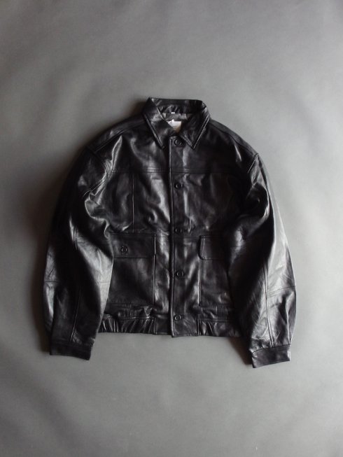 野花 卯月 yoused French antique leather jacket | reumareica.com
