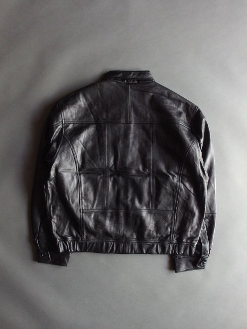 yoused(ユーズド) / French Antique Leather JKT / ブラック