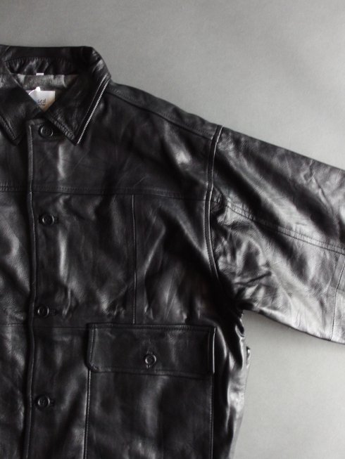 14時までの注文で即日配送 Yoused French Antique Leather Jacket 2