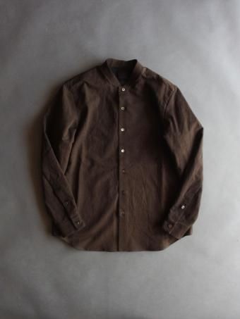 最終値下げ 山内 20AW 塩縮加工シルクリネンプルオーバー 山内 20AW 塩縮加工シルクリネン•プルオーバー