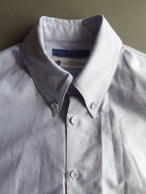 semoh(セモー) / American Sea Island Cotton B.D Shirt / ブルー -  セレクトショップRAZEの公式通販サイト