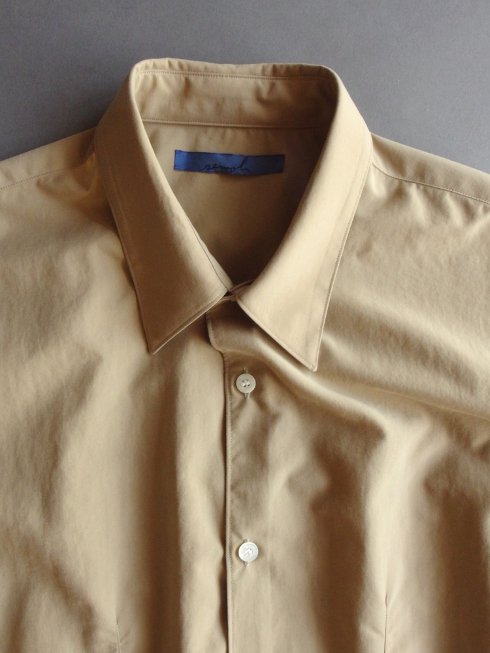 semoh(セモー) / Nylon Waist Tuck Shirt / ベージュ - セレクトショップRAZEの公式通販サイト