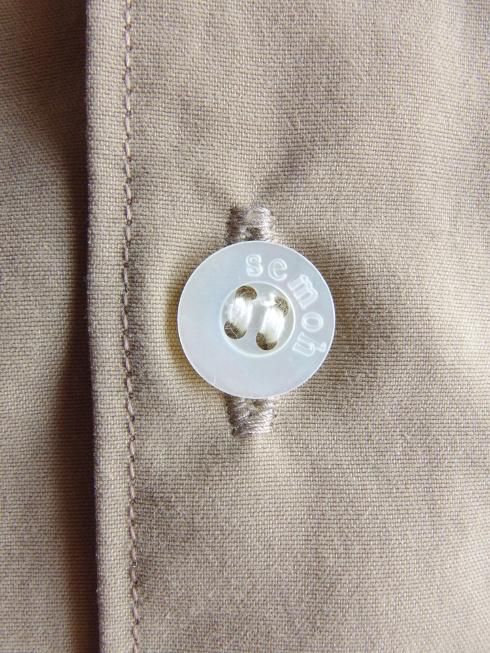 semoh(セモー) / Nylon Waist Tuck Shirt / ベージュ - セレクト