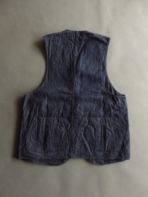 大江洋服店 デニムベスト sleeveless outing coat 大江洋服店 デニムベスト sleeveless outing coat m*i様 大江洋服店