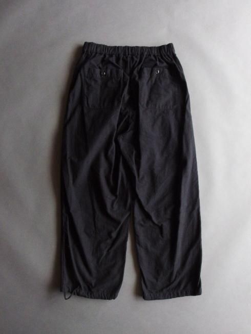YOKO SAKAMOTO (ヨーコサカモト) / BRUSHED COTTON WIDE PANTS