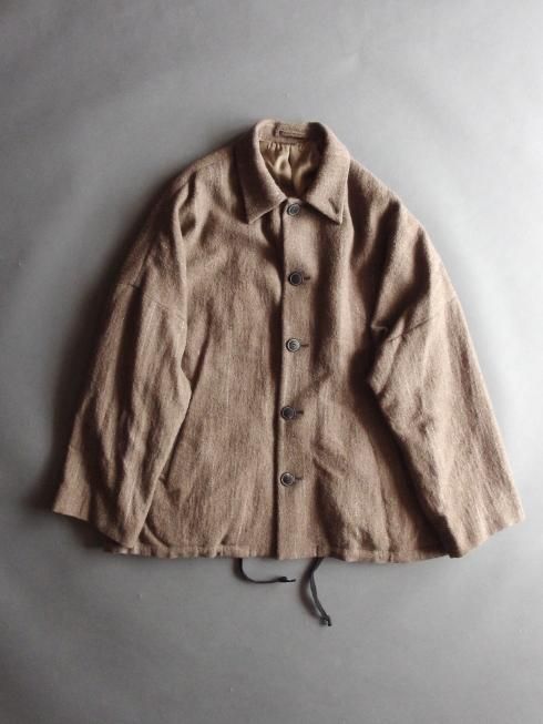 ジャケット・アウター YOKO SAKAMOTO KASURI COACH JACKET Yoko Sakamoto Kasuri Coach Jacket, Black Broken Stripe