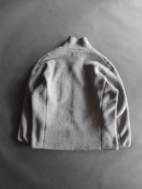 yoko sakamoto ヨーコサカモト 24ss ニットジャケット グレー YOKO SAKAMOTO (ヨーコサカモト) / ALPINE BIG JACKET / グレー