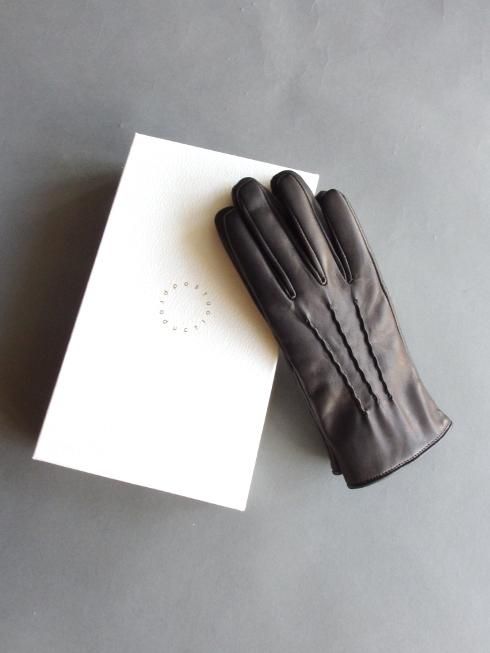 post production レザーグローブ Post Production ポストプロダクション/ Mil-Gloves/ ブラック