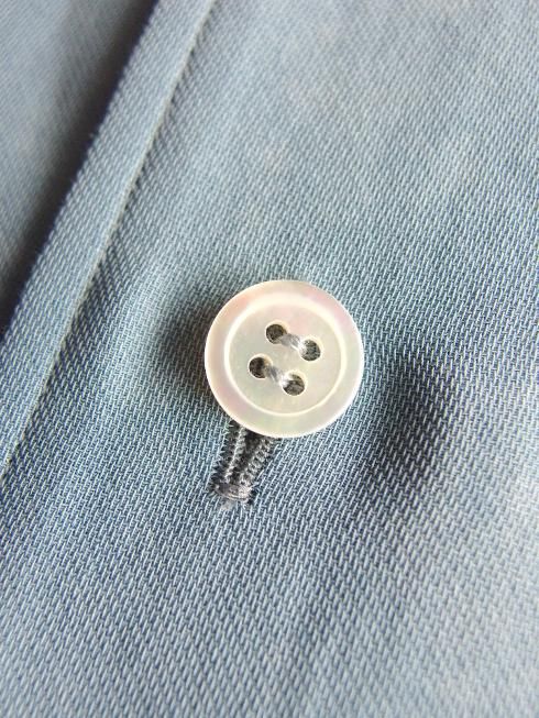 山内(ヤマウチ) / 強撚コットンローブ・テーラードカラーシャツ