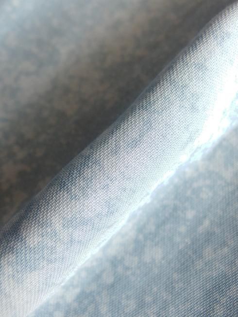 山内(ヤマウチ) / 強撚コットンローブ・テーラードカラーシャツ / アイ