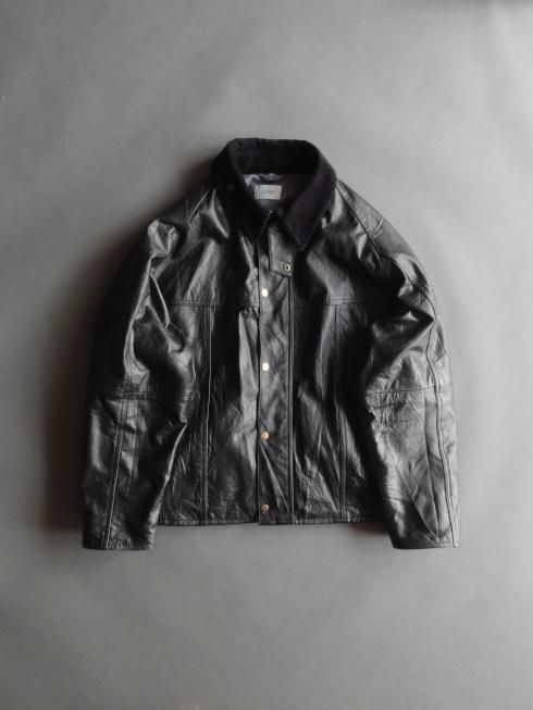 yoused LEATHER DS JKT サイズ0 yoused(ユーズド) / LEATHER DRIVERS JKT | レザードライバーズ