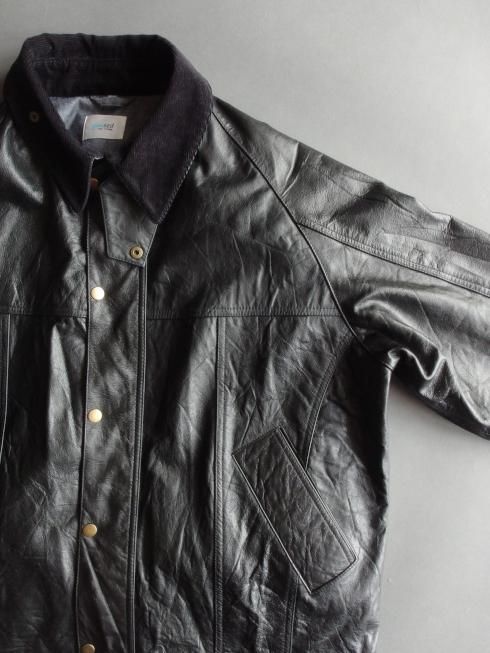 yoused LEATHER DS JKT サイズ0 ユーズド/yoused LEATHER DRIVERS JKT（全4種）[アウター]｜MAPS