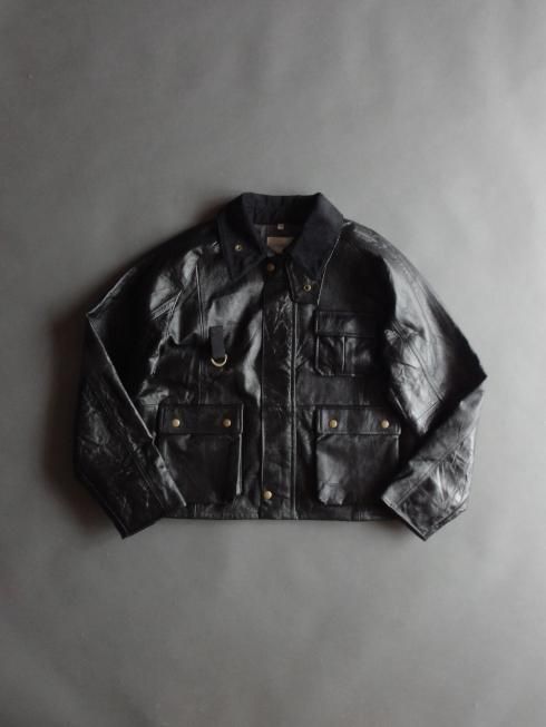 yoused レザーフィッシングジャケット SPEY ユーズド yoused】LEATHER FISHING JACKET - OIKOS 毎日を楽しく豊かに