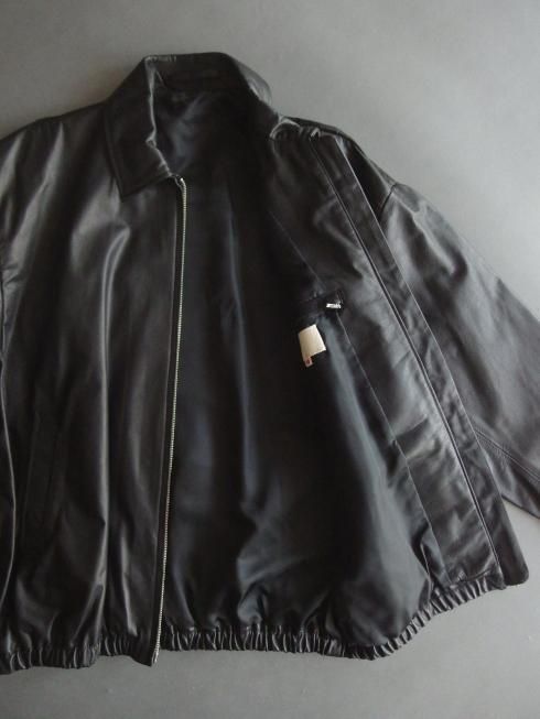 YOKO SAKAMOTO (ヨーコサカモト) / ZIP BLOUSON / ブラック