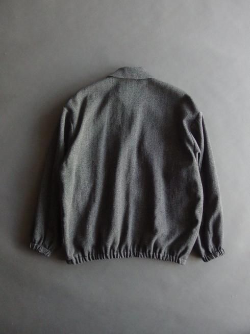 YOKO SAKAMOTO (ヨーコサカモト) / OVERSIZED ZIP BLOUSON / B&W