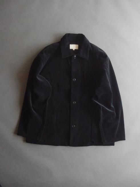 LABOUREUR コーデュロイカバーオール ブラック　サイズ4 セール】【UNIVERSAL OVERALL】CORDUROY COVERALL