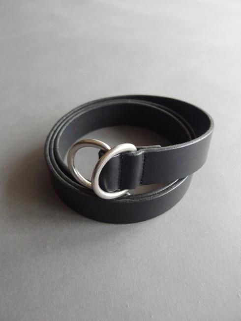 YOKO SAKAMOTO ヨーコサカモト Ring Belt ワイド ブラック YOKO SAKAMOTO(ヨーコ サカモト) | ワイド リング ベルト