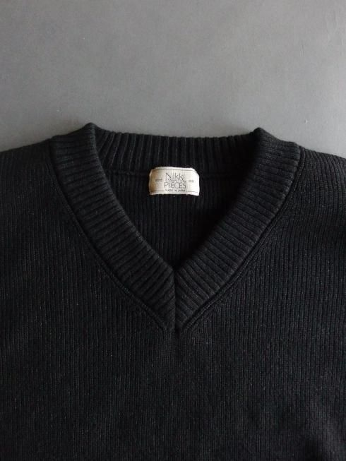 nikki.essential.pieces ☆YAK WASHI V-NECK Nikki ESSENTIAL PIECES/ニッキエッセンシャルピーシーズ・YAK WASHI V