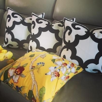 ロンハーマン クッションカバー2枚 送料無料】Ron Herman ロンハーマン Mouton Cushion (Ron Herman