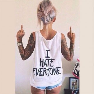 òۥۥ磻 I HATE EVERYONE ֥ǥ Uͥå 󥯥ȥå Ρ꡼֥ȥåץ ǥ 