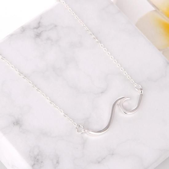 大特価】2色展開 ゴールド シルバー ウエーブ 波 ワイヤー