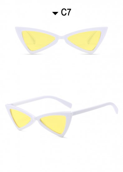 大特価 10色展開 ビンテージ風 キャットアイサングラス バタフライサングラス 蝶々 トライアングルサングラス 通販