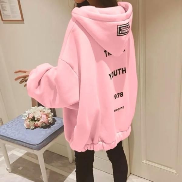 大特価】8色展開 バックロゴプリント オーバーサイズ スウェット