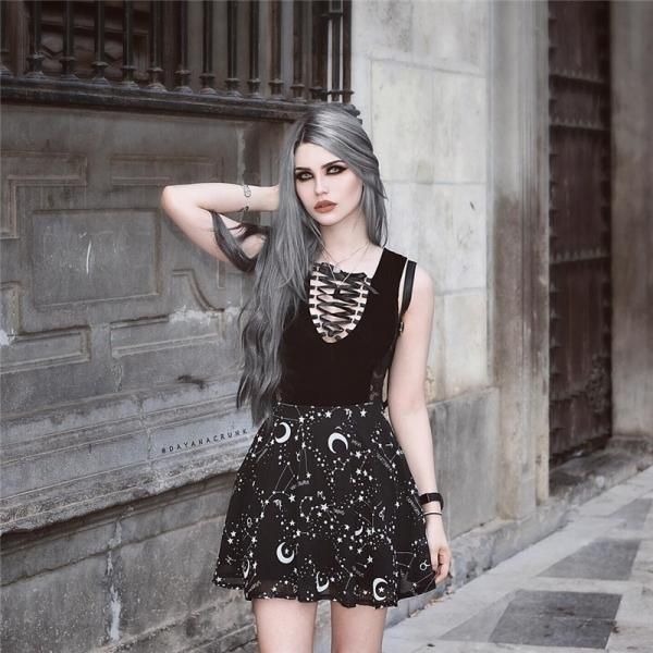 大特価】ブラック 星座 スター 星 クレセントムーン ハイ