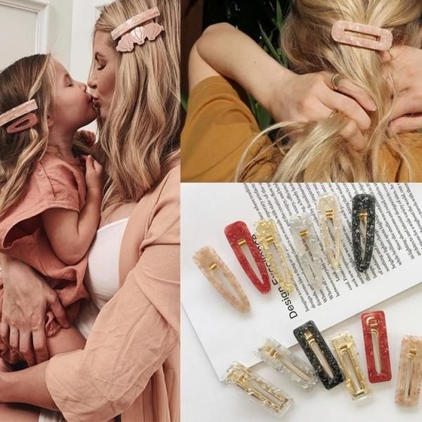 leinwande ヘアアクセサリー　美品 大特価】12色展開 グリッター ラメ アクリル プラスチック