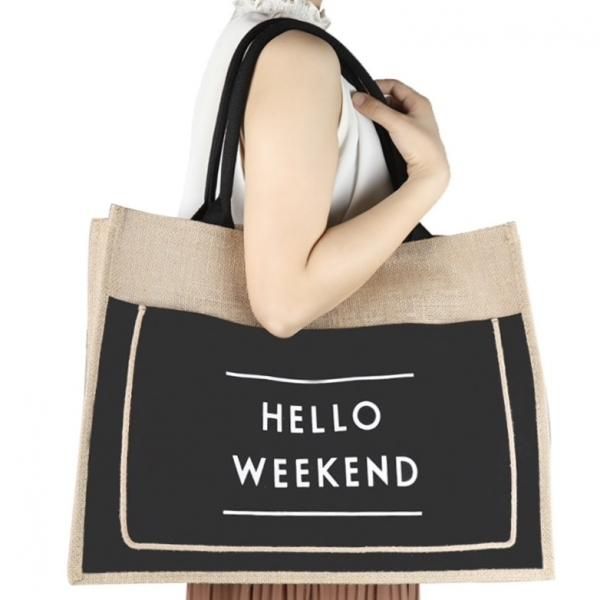 大特価】2色展開 ブラック ホワイト 3サイズ HELLO WEEKEND