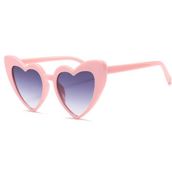 【大特価】9色展開 カラーフレーム ハートサングラス ビッグサングラス でかサングラス インポート 通販
