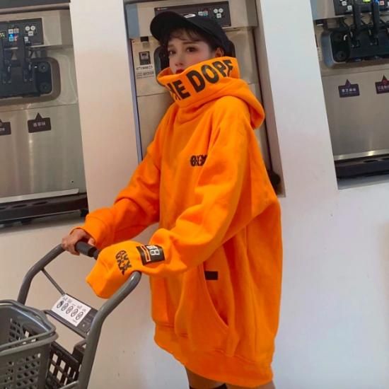 美品／フード付きスウェット オレンジ色 楽天市場】【マラソン限定2980円→2580円】パーカー Tシャツ