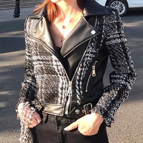 フェイクレザーバイカージャケット フェイクレザーバイカージャケット - ブラック | ZARA Japan / 日本