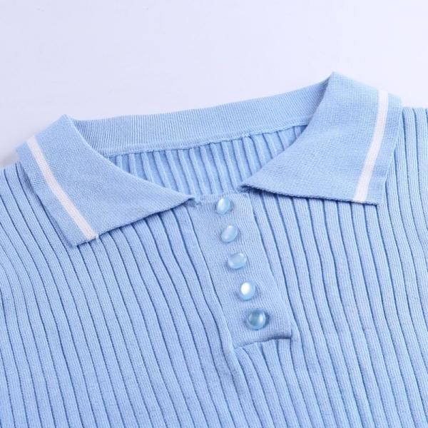 ROOP TOKYO ポロシャツ ポロ 半袖ポロニット＋スカート
