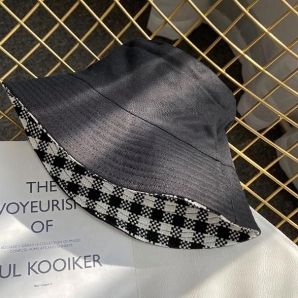 大特価】ブラックxホワイト ブロックチェック柄 ギンガム