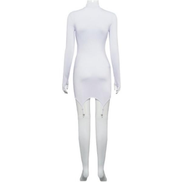 大特価】2色展開 ガーターワンピ＋ニーハイソックス セット ガーター